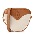 Saint Laurent Linen Calfskin The Heart Monogram