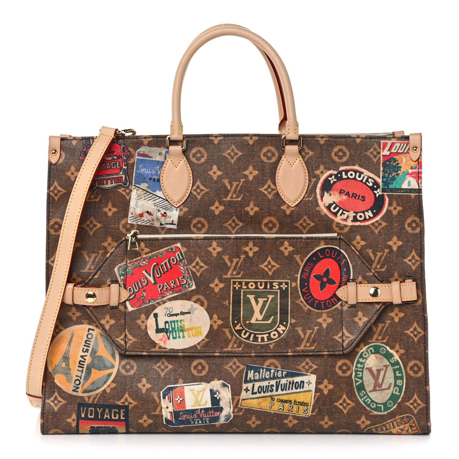 Louis Vuitton  Monogram Flight Mode Onthego Voyage