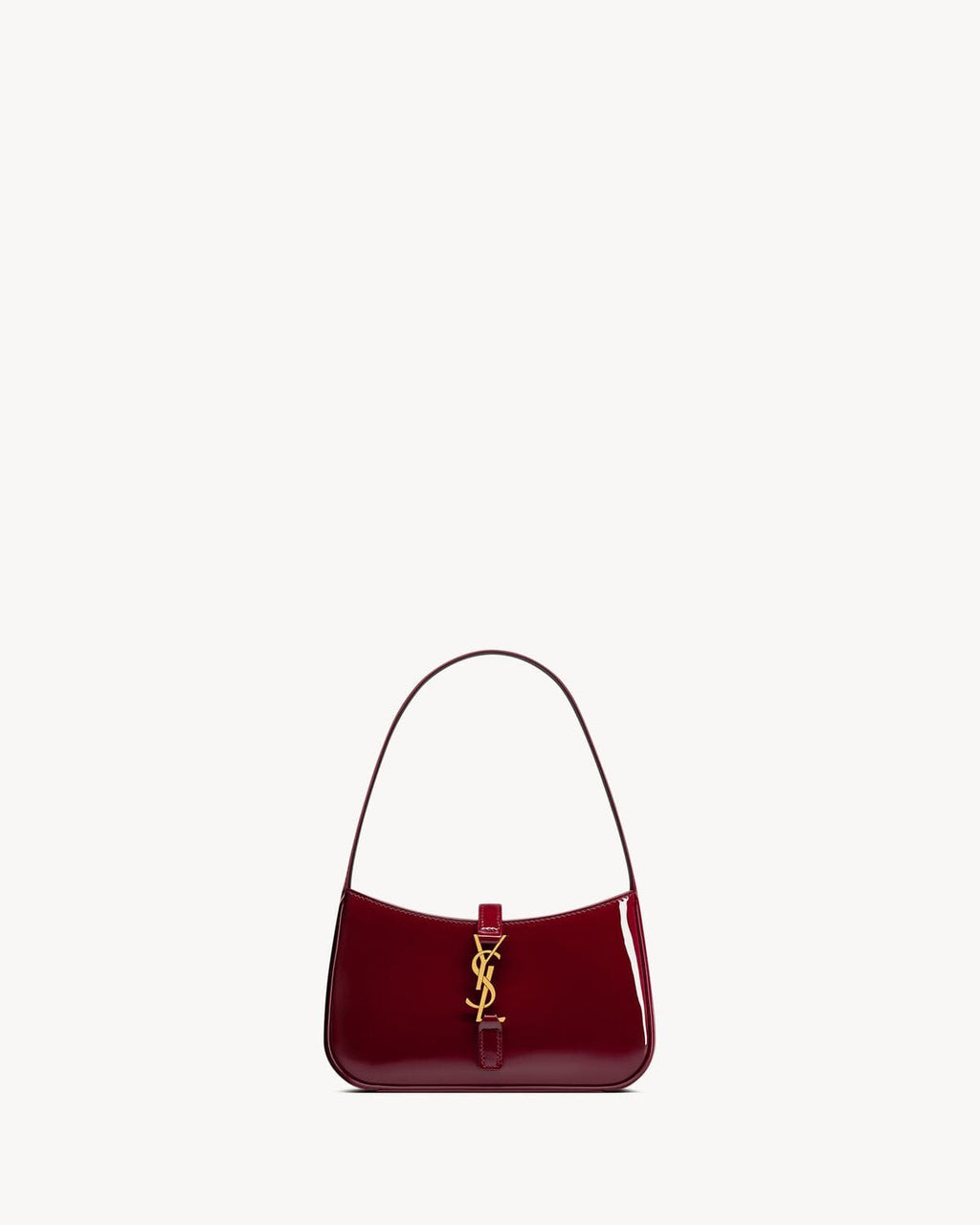 SAINT LAURENTmini LE 5 À 7 in patent leather