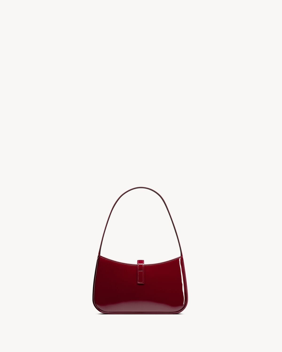 SAINT LAURENTmini LE 5 À 7 in patent leather