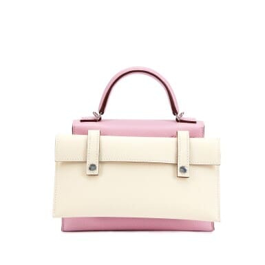 Hermès Limited Edition  Chai Epsom Quelle Idole Kelly Doll Picto Palladium Hardware