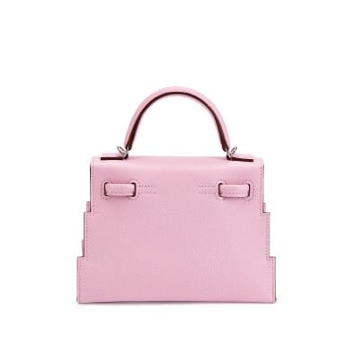 Hermès Limited Edition  Chai Epsom Quelle Idole Kelly Doll Picto Palladium Hardware