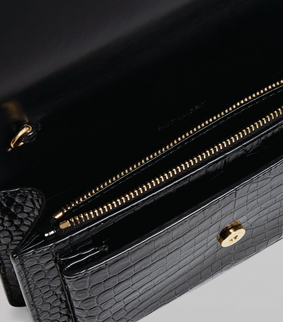Saint Laurent Monogram Chain Wallet