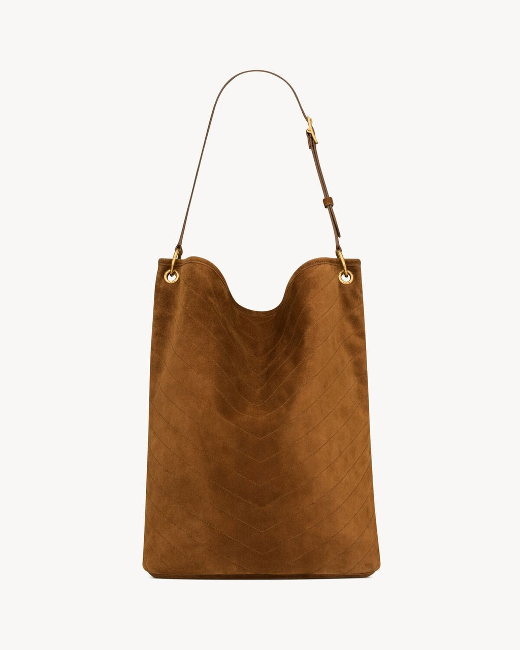 SAINT LAURENT NIKI supple bucket in suede