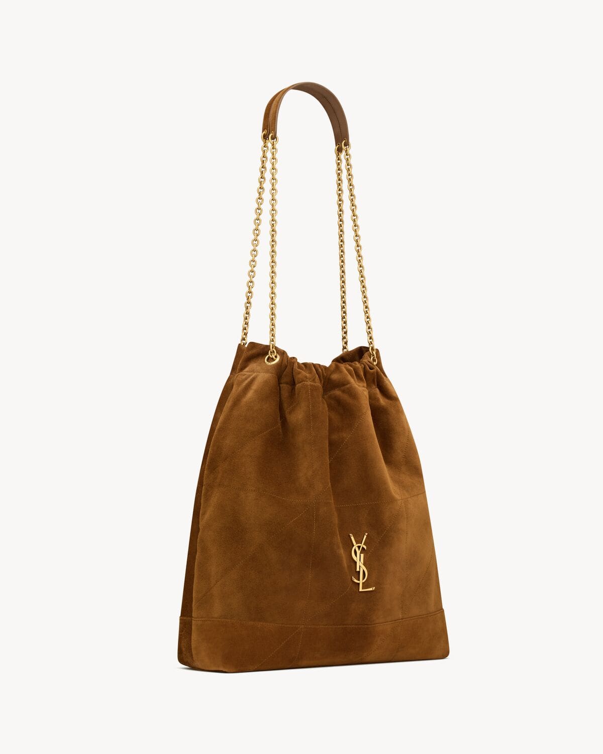 SAINT LAURENT JAMIE large pochon in suede
