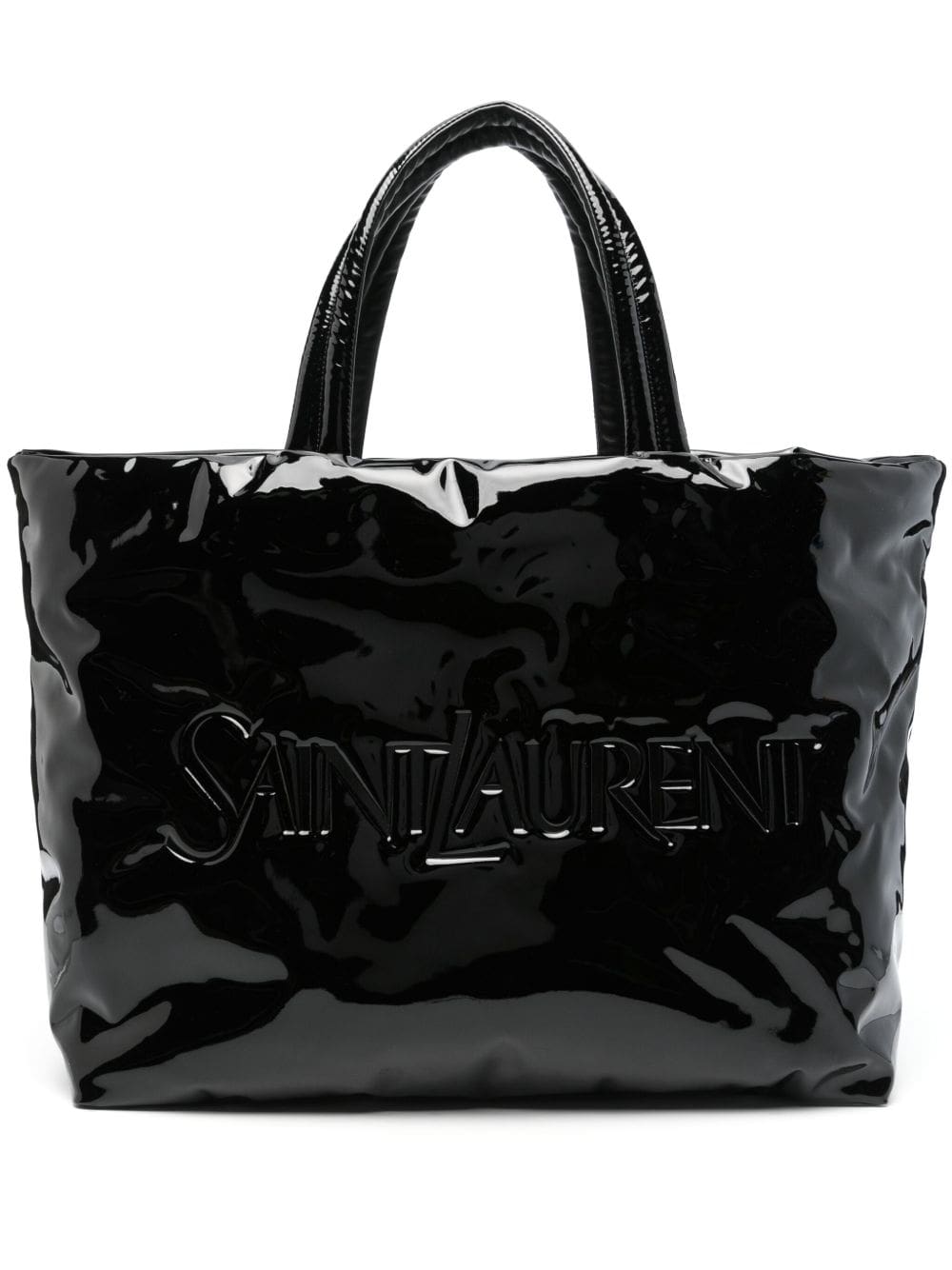 Saint Laurent LOGO concave embossed tote