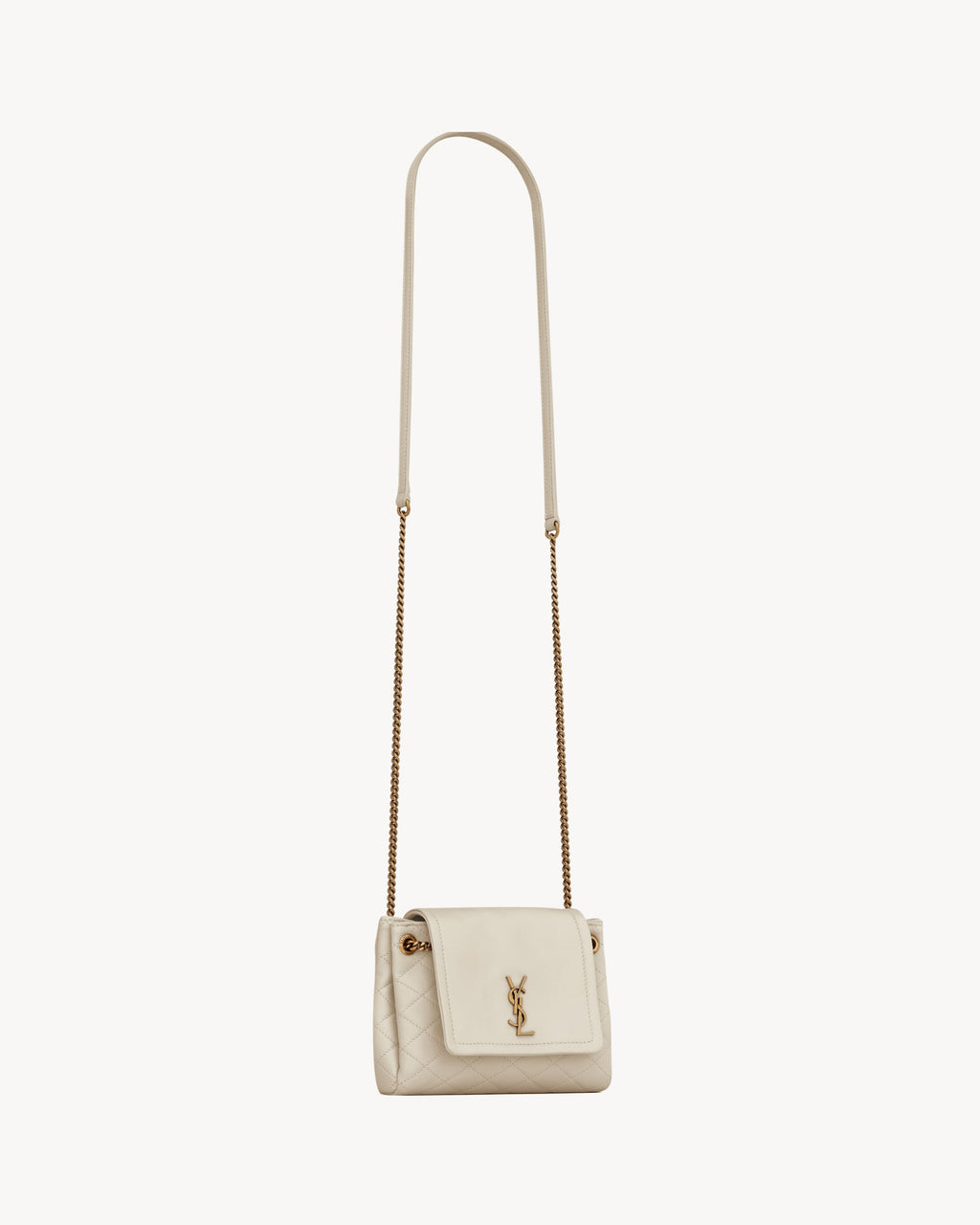 SAINT LAURENT Mini NOLITA IN LAMBSKIN