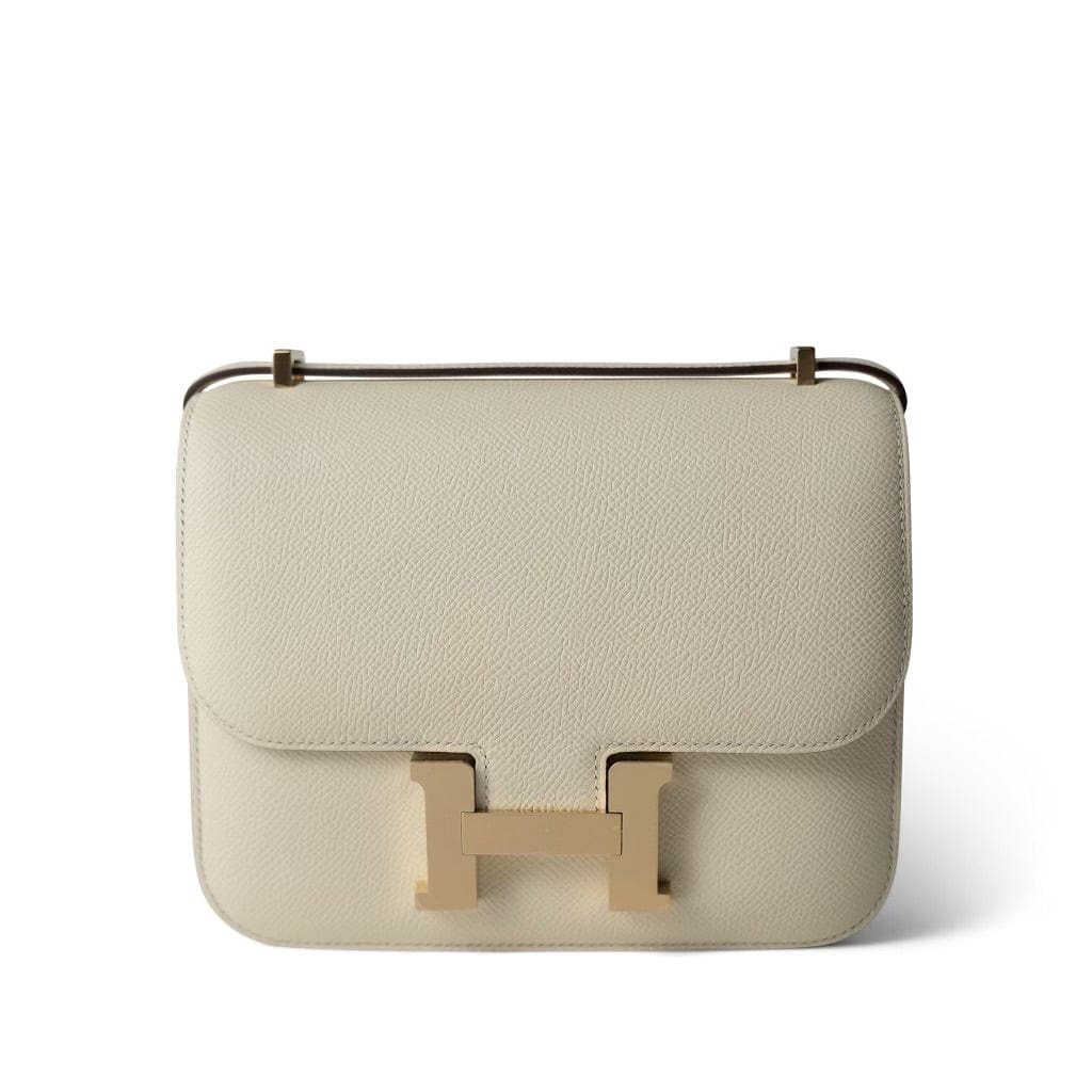 HERMÈS Constance 18 Nata Epsom Gold Plated B Stamp