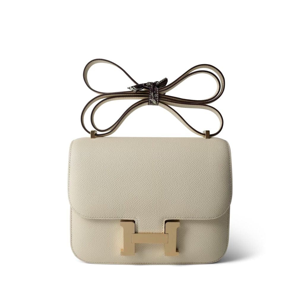 HERMÈS Constance 18 Nata Epsom Gold Plated B Stamp