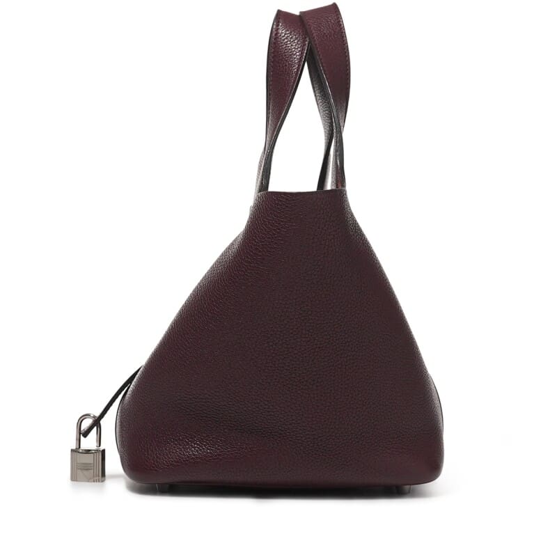 Hermès Rough H Clemence Picotin Lock 18 Palladium Hardware