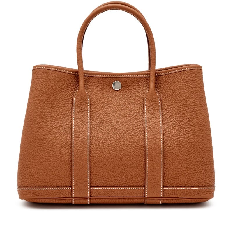 Hermès Gold Negonda Garden Party 30 TPM Palladium Hardware