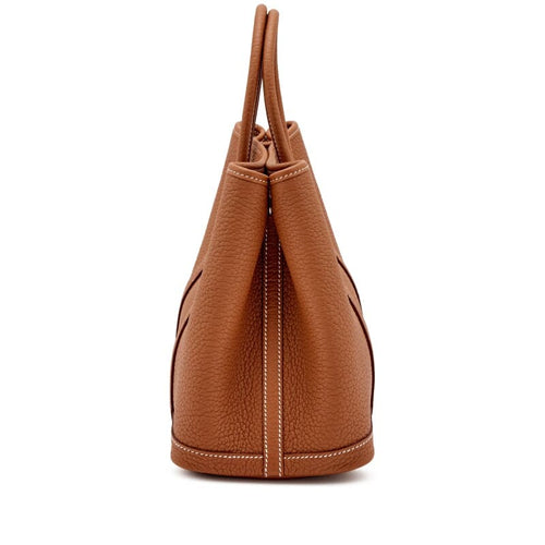 Hermès Gold Negonda Garden Party 30 TPM Palladium Hardware
