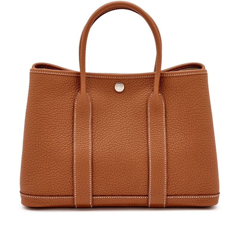 Hermès Gold Negonda Garden Party 30 TPM Palladium Hardware