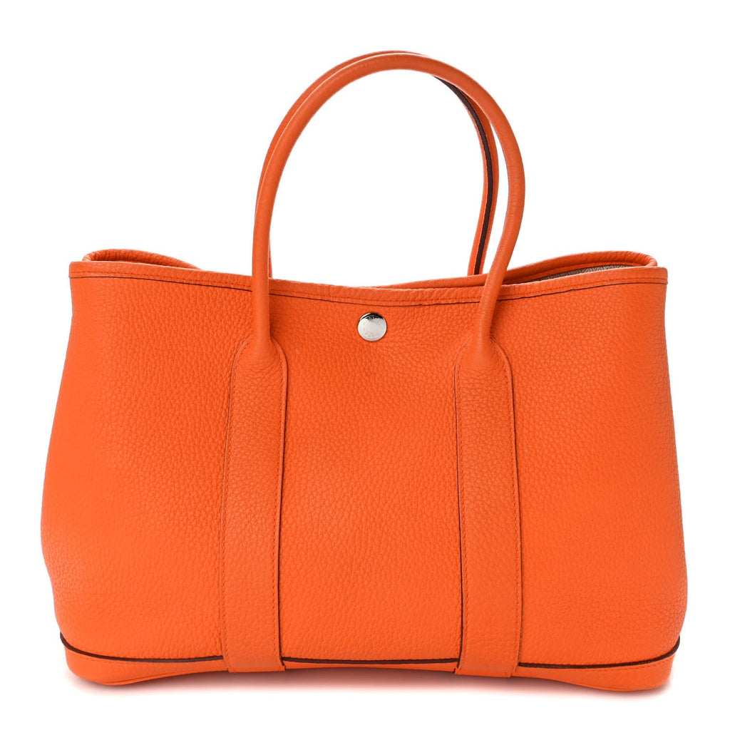 HERMÈS Negonda Garden Party TPM 30 Orange
