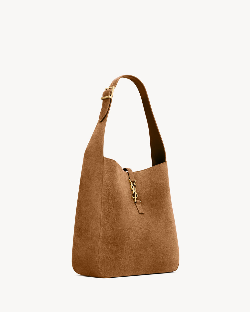 SAINT LAURENT LE 5 À 7 supple LARGE in suede