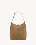 SAINT LAURENT LE 5 À 7 supple LARGE in suede
