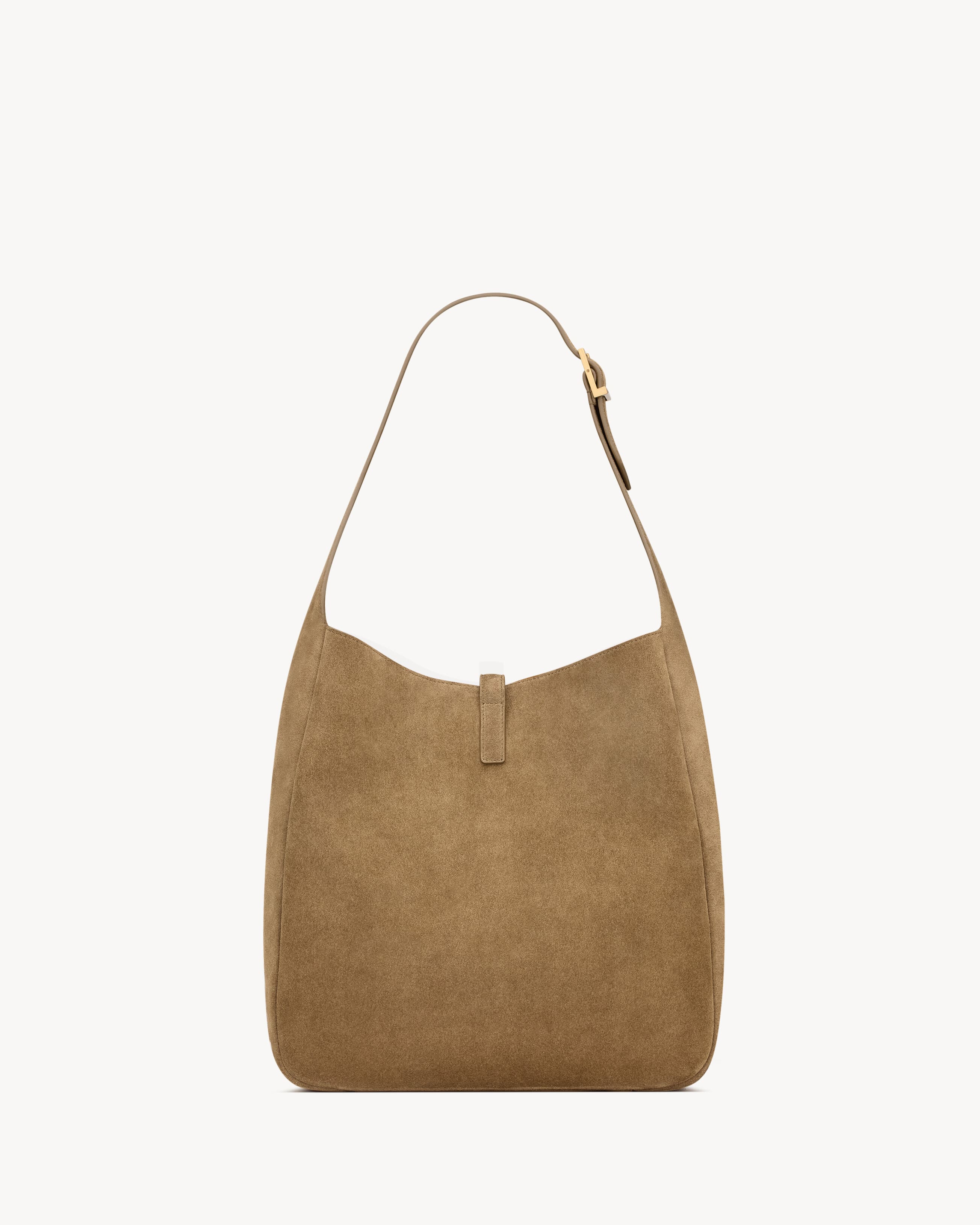 SAINT LAURENT LE 5 À 7 supple LARGE in suede