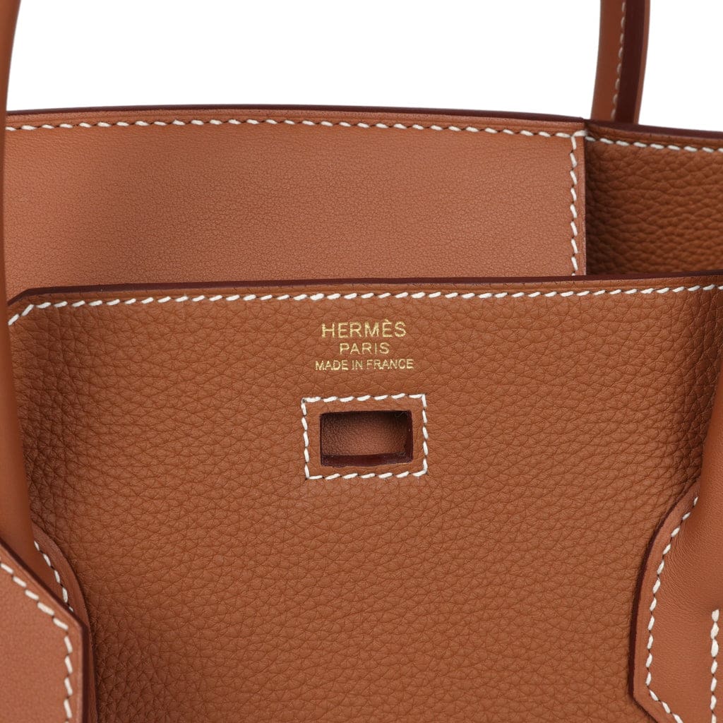 Hermès Birkin 30 En Desordre Gold Togo and Swift Gold Hardware