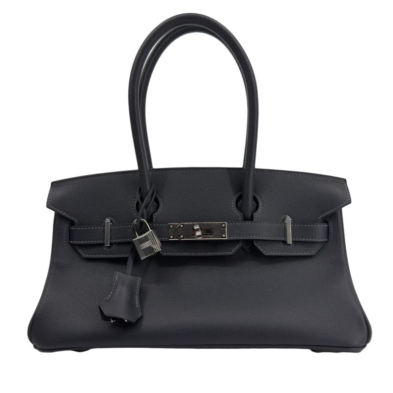 Hermès Caban Evercolor Shoulder Birkin Light 29 Palladium Hardware
