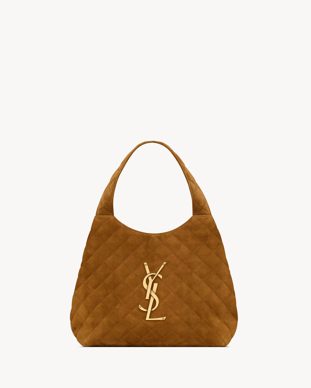 SAINT LAURENT ICARE Medium in quilted suede