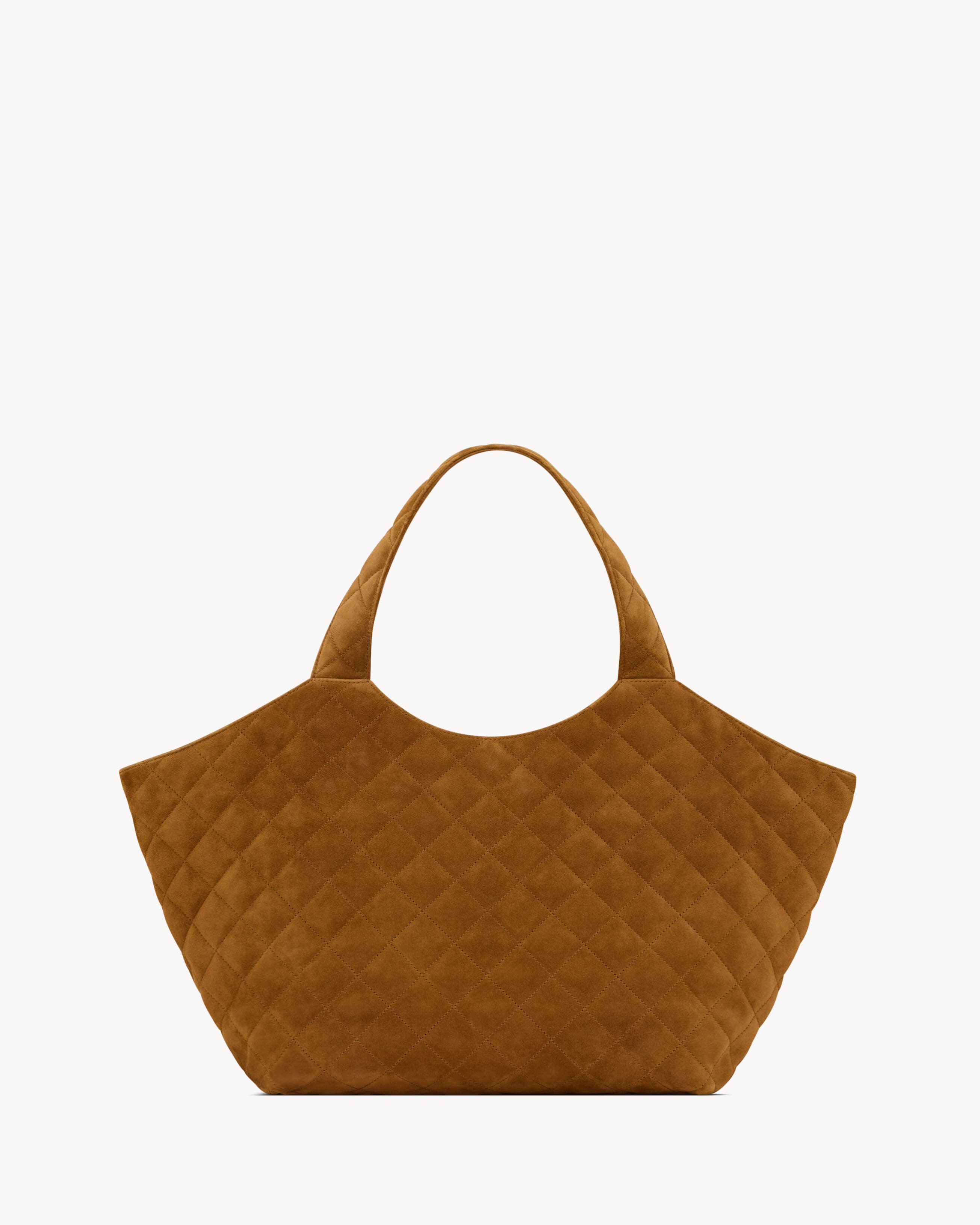 SAINT LAURENT ICARE Medium in quilted suede