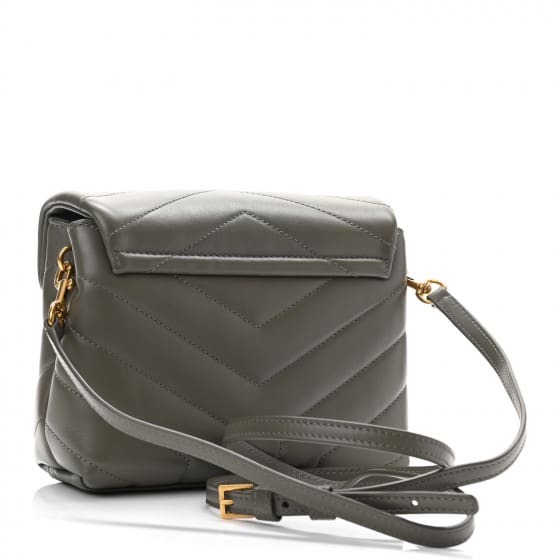 Saint Laurent LouLou Toy Logo Plaque Shoulder Bag