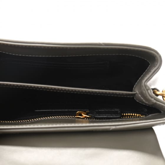 Saint Laurent LouLou Toy Logo Plaque Shoulder Bag