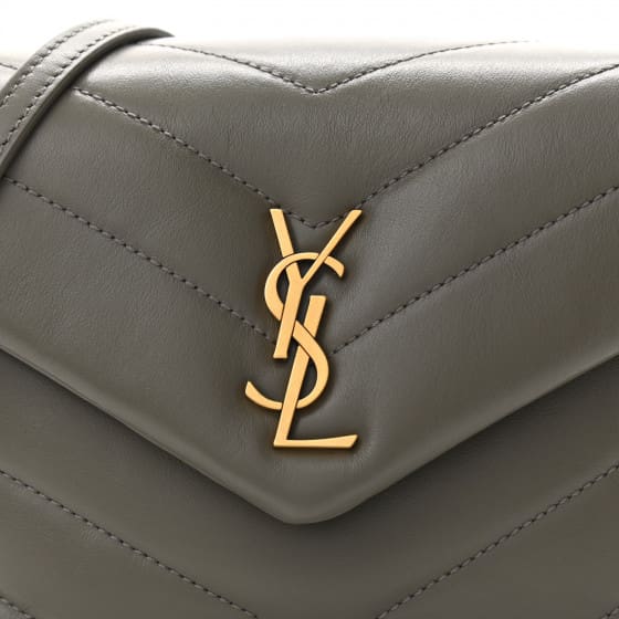 Saint Laurent LouLou Toy Logo Plaque Shoulder Bag
