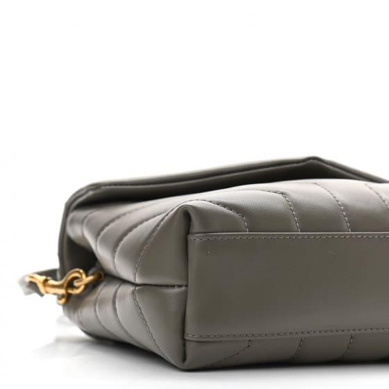 Saint Laurent LouLou Toy Logo Plaque Shoulder Bag