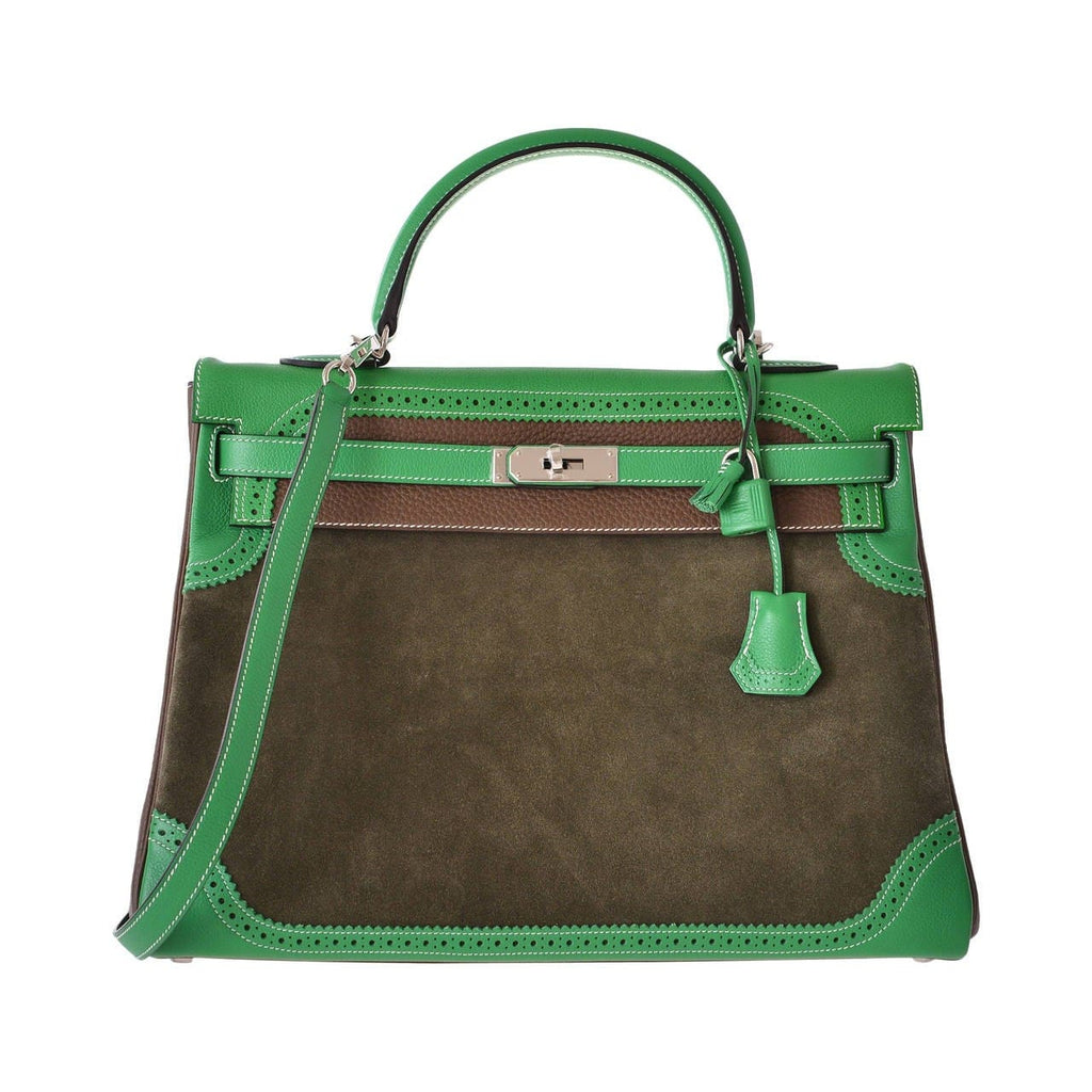 HERMÈS  Kelly 32 Ghillies