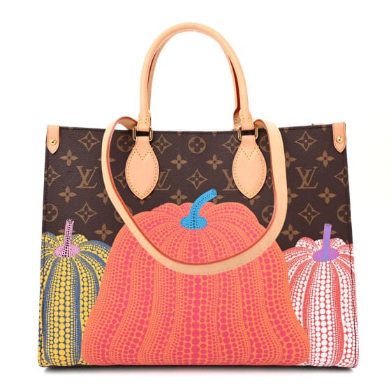 Louis Vuitton  LV X YK Monogram Pumpkin Onthego MM