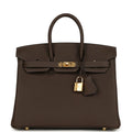 Hermès Birkin 25 Ecorce Togo Gold Hardware