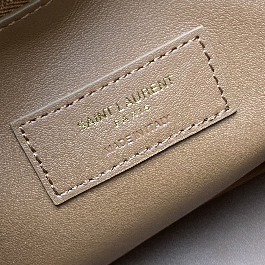 SAINT LAURENT LE 5 À 7 supple LARGE in suede
