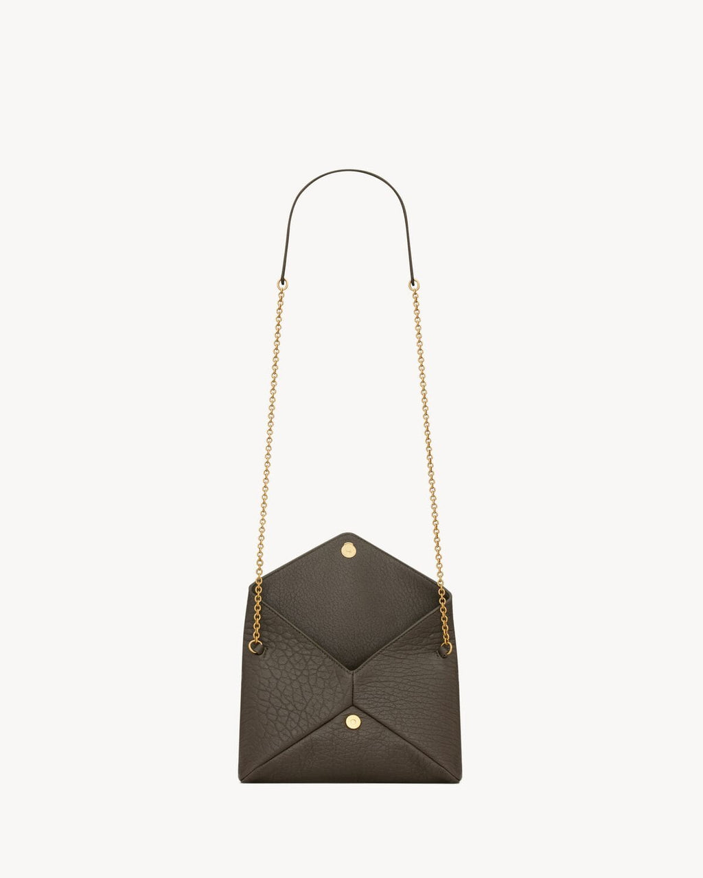 SAINT LAURENT CASSANDRE chain pouch in lambskin