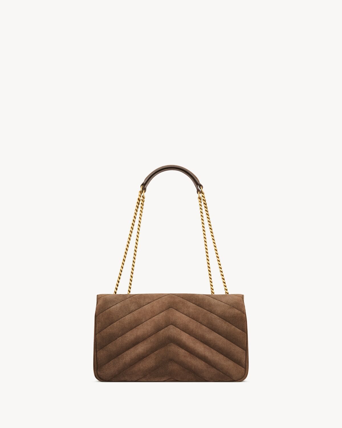 Saint Laurent  LOULOU medium in MATELASSÉ suede