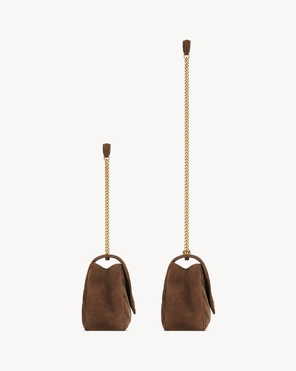 Saint Laurent  LOULOU medium in MATELASSÉ suede