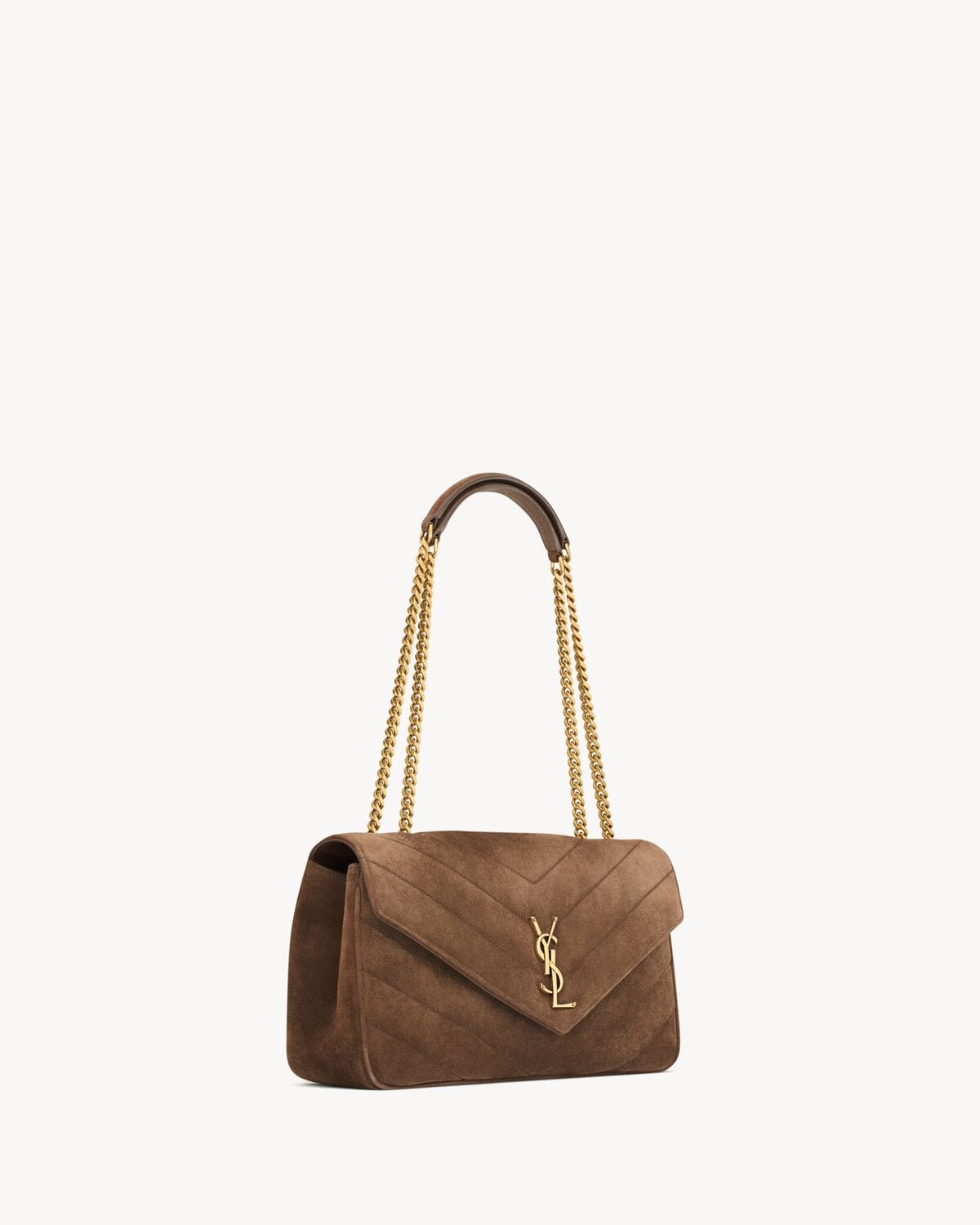 Saint Laurent  LOULOU medium in MATELASSÉ suede
