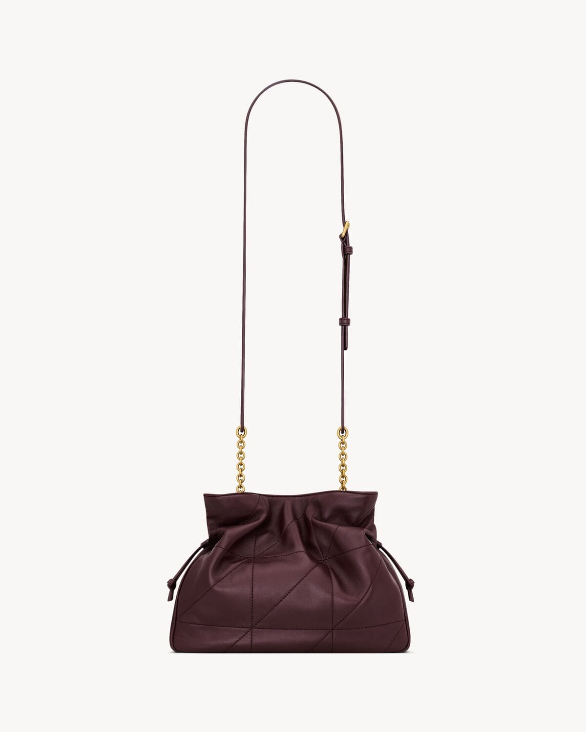 SAINT LAURENT JAMIE shoulder pouch in lambskin