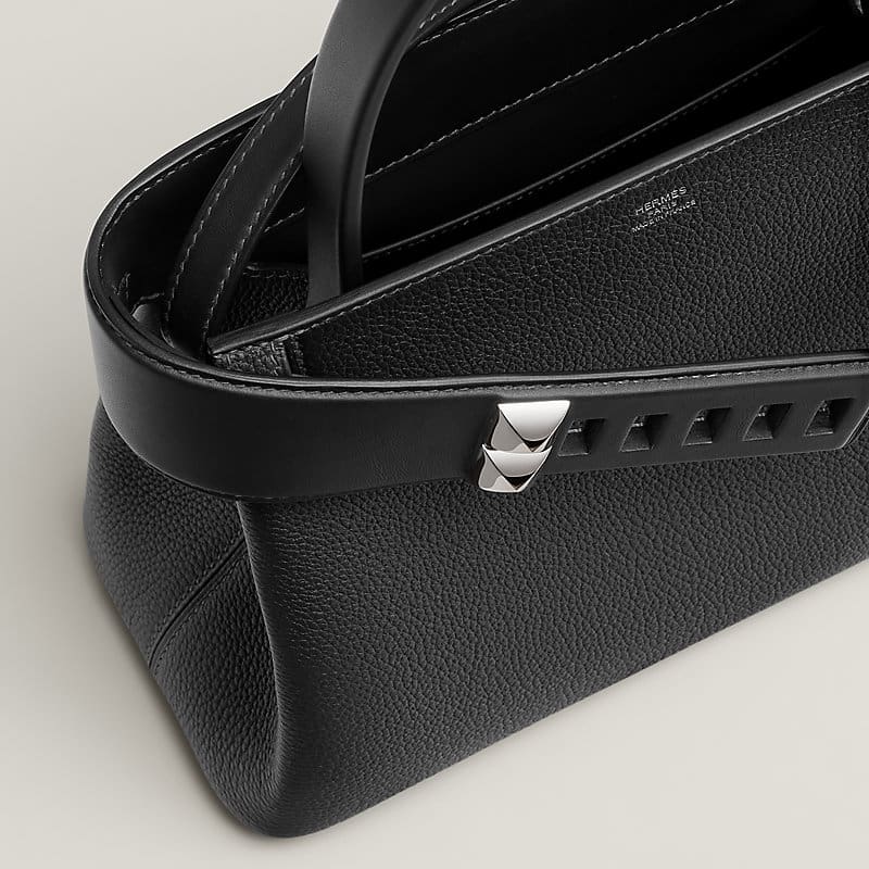 HERMÈS Medor Clous bag noir / noir