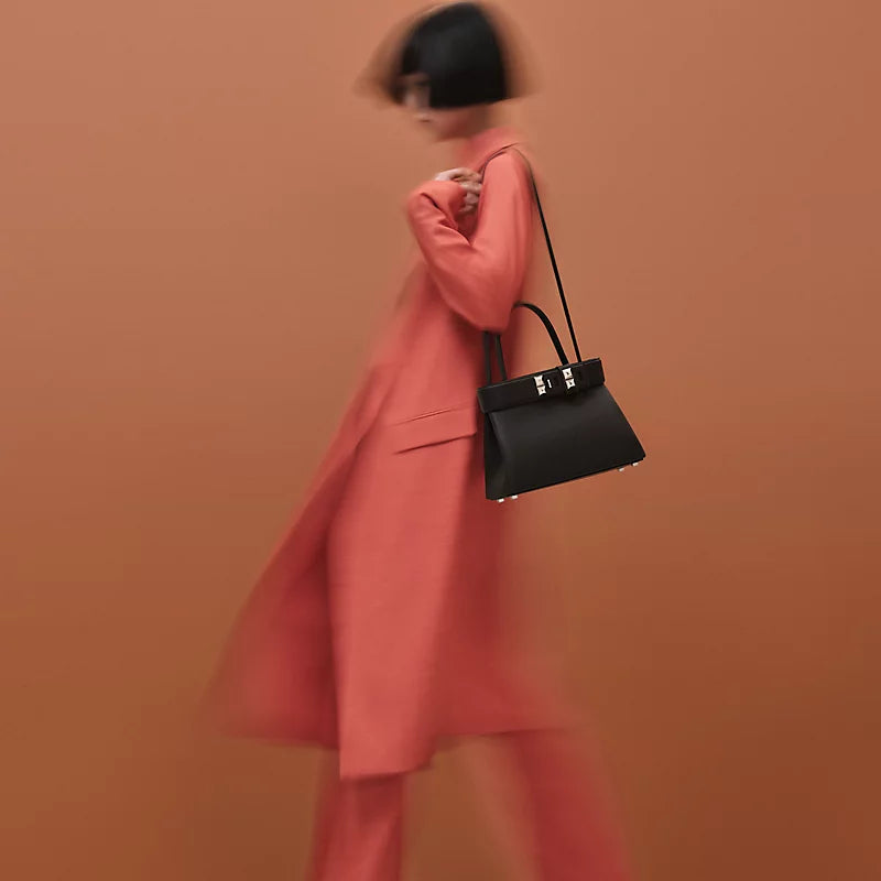 HERMÈS Medor Clous bag noir / noir