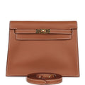 Hermès Kelly Danse Gold Verso Evercolor Gold Hardware