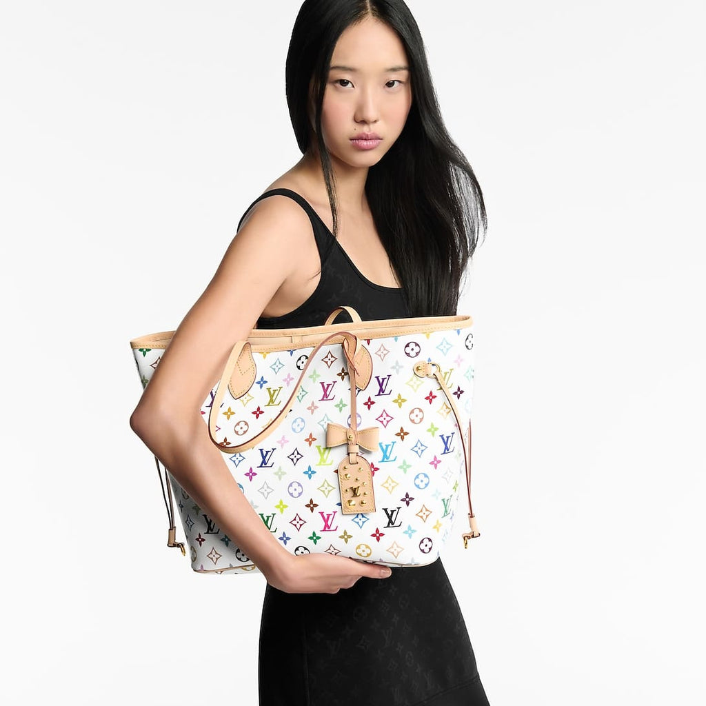 LOUIS VUITTON M27787 LV x TM Neverfull MM