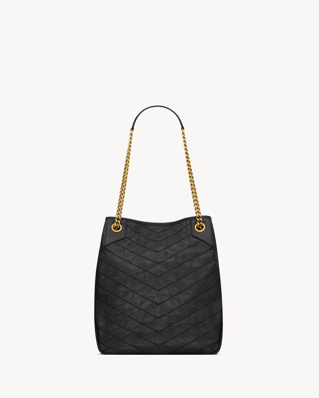 SAINT LAURENT NIKI small shopping in vintage leather