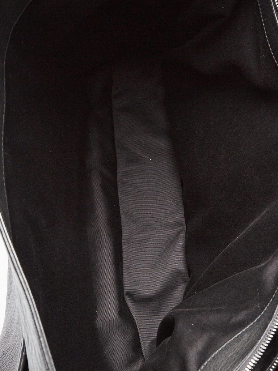 【Master-quality】Saint Laurent Black Pebbled Leather XL Nikki Bag