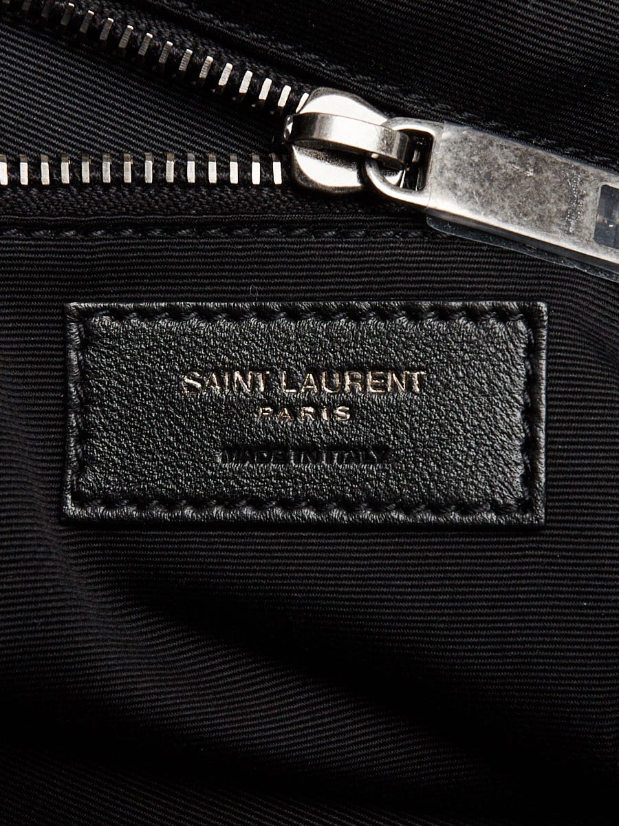 【Master-quality】Saint Laurent Black Pebbled Leather XL Nikki Bag