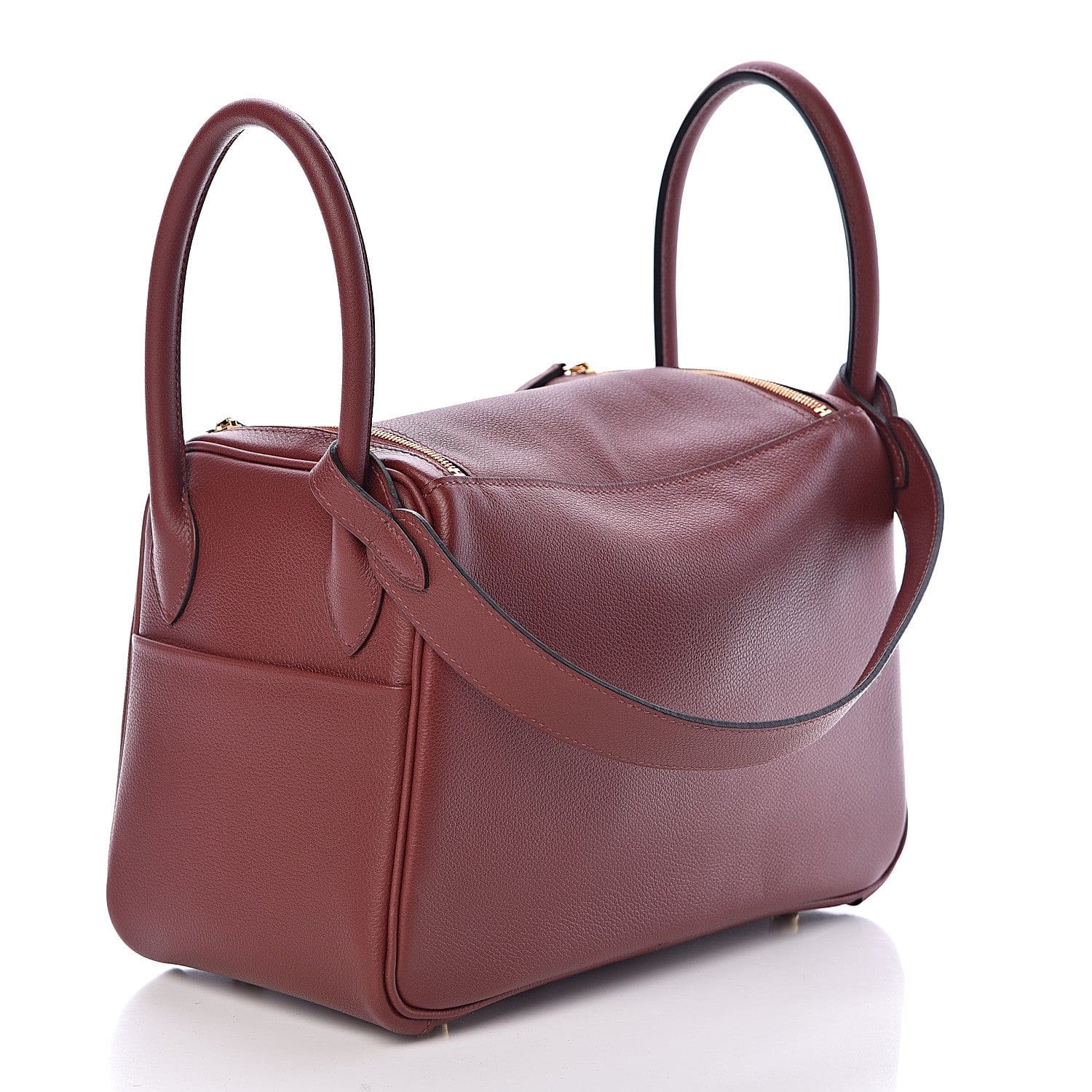 HERMES Evercolor Lindy 26 Rouge H