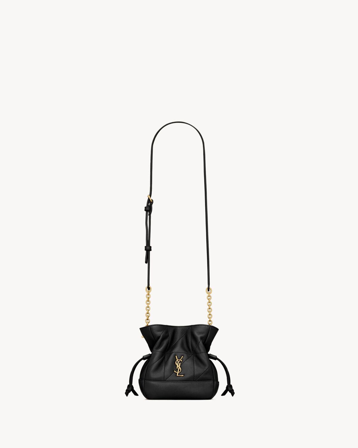 SAINT LAURENT JAMIE mini shoulder pouch in lambskin