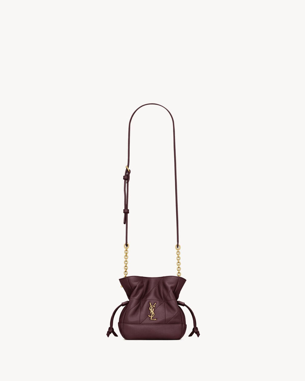 SAINT LAURENT JAMIE mini shoulder pouch in lambskin