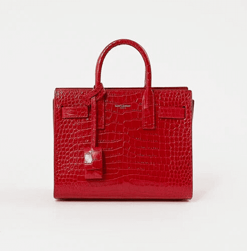 【Master-quality】Saint Laurent Classic Sac De Jour Nano In Embossed Crocodile Shi