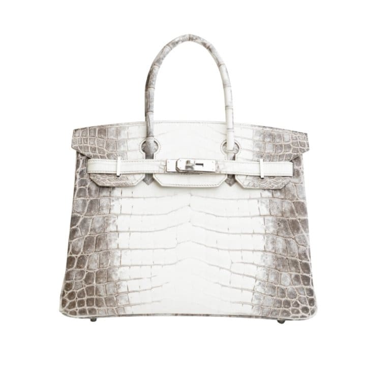 Hermès Birkin 30 Himalaya Crocodylus Niloticus